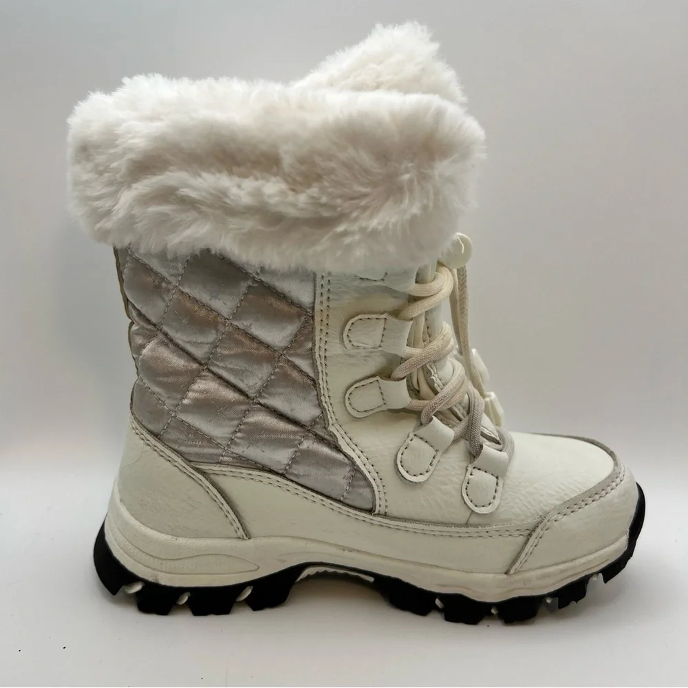 3/$30 HOBIBEAR girls Snow Boots Waterproof Slip Resistant Anti-Slip Cold Weather